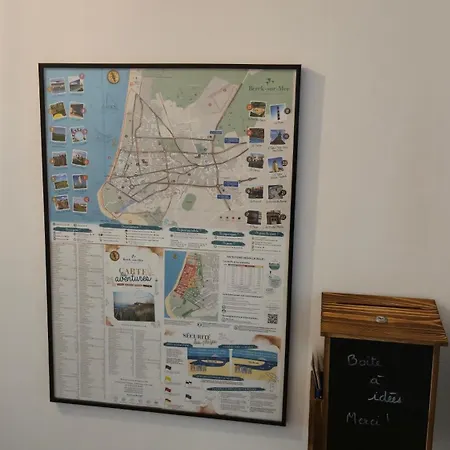 100 % Vue Mer, A Berck-sur-mer Апартаменты *